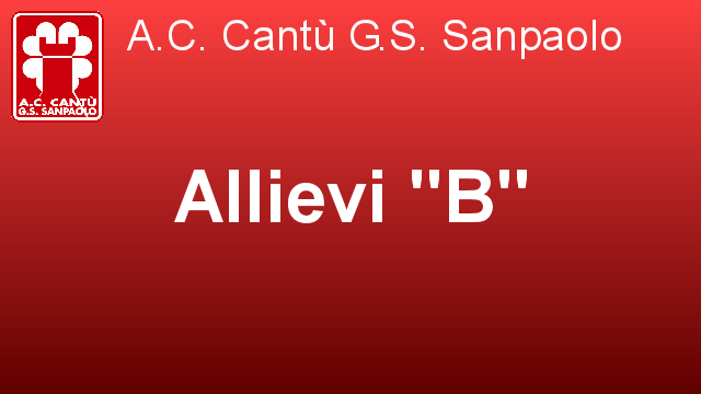 Pubblicato il Girone degli Allievi B