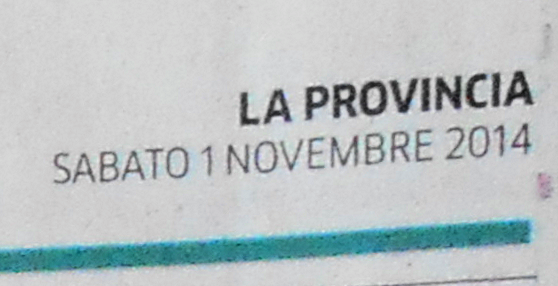 Juniores Regionale sul quotidiano “La Provincia”