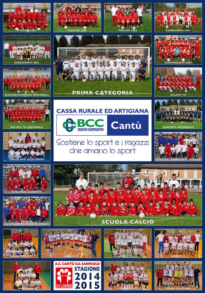 La Società A.C. Cantù G.S. Sanpaolo stagione 2014/2015