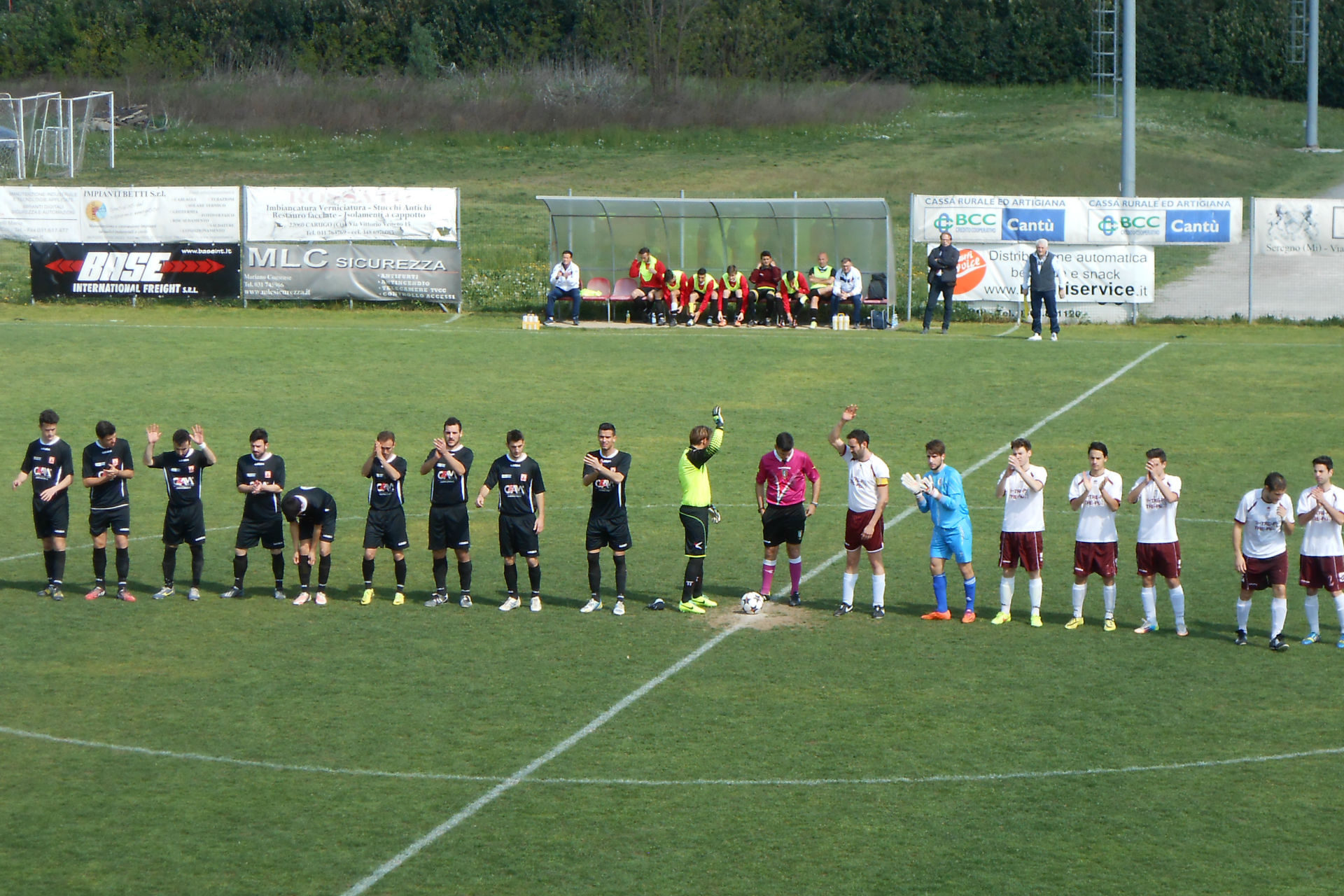 Prima Squadra: Cabiate 0 – Cantù 0