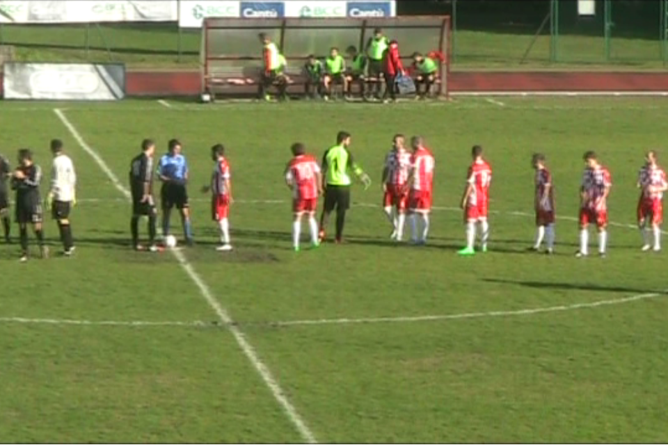 Prima Squadra: Cantù GS Sanpaolo – Altabrianza Tavernerio 1 a 2