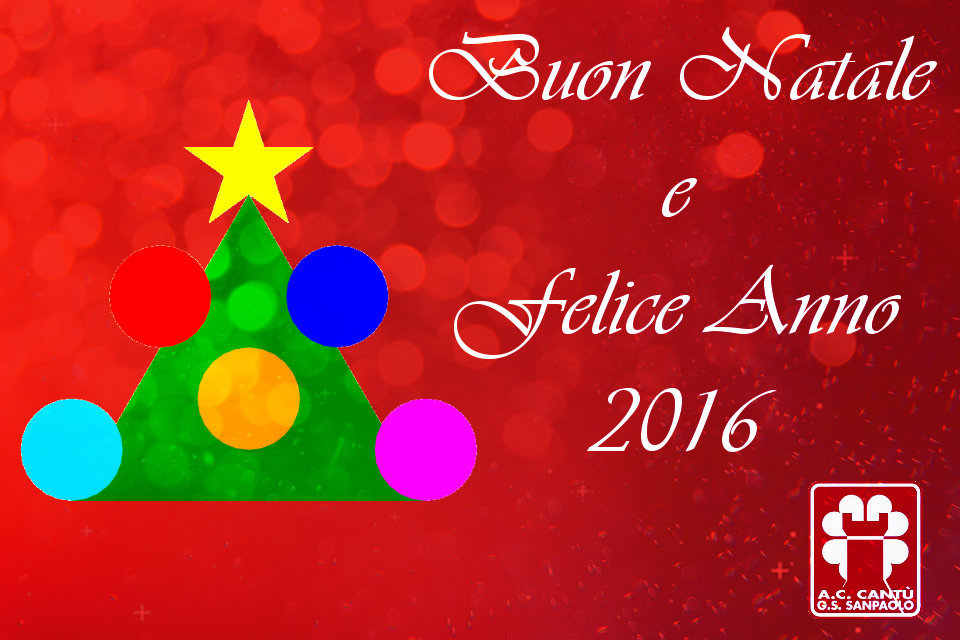 Buon Natale e Felice Anno 2016