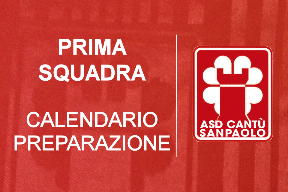 Programma Preparazione Prima Squadra