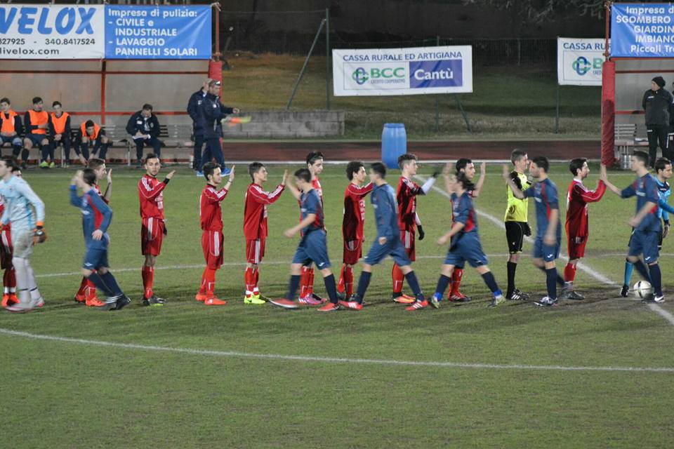 Allievi Regionali A: Cantù Sanpaolo vs Ciserano 1 – 1