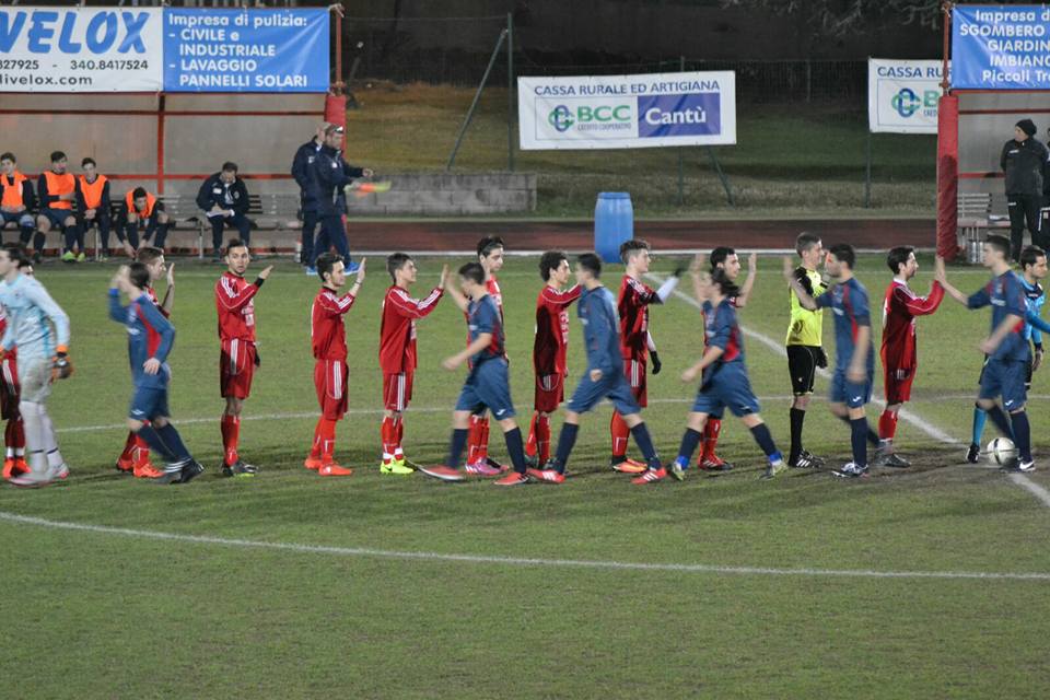 Allievi Regionali A: Cantù Sanpaolo vs Ciserano 1 – 1