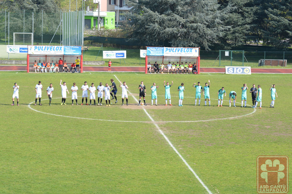 Prima Squadra: Cantù Sanpaolo vs Ceriano Laghetto 1 – 1