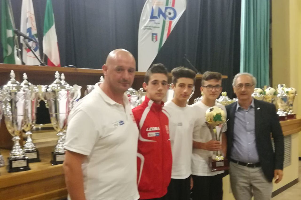 Coppa Disciplina agli Allievi fascia B 2001