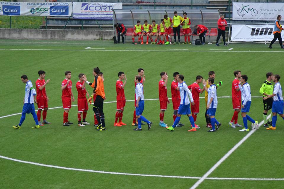 Juniores Reg. B: Mariano vs Cantù Sanpaolo 2 – 2