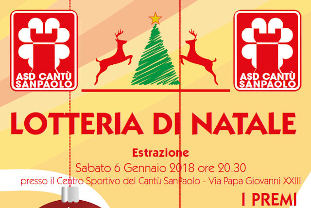 Lotteria di Natale: I biglietti vincenti