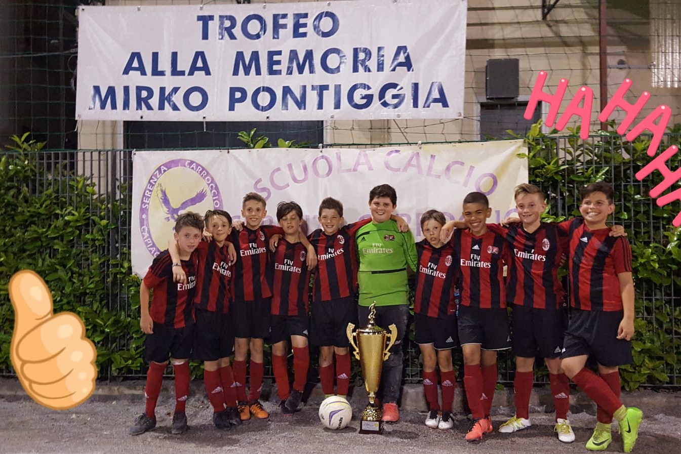 Pulcini 2007 si aggiudicano il trofeo Pontiggia