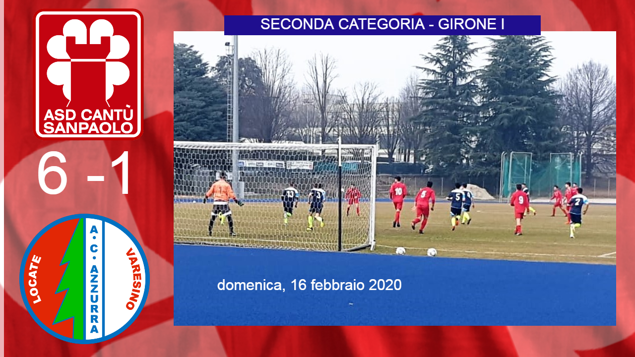 Prima Squadra: Cantù Sanpaolo vs Azzurra 6 – 1