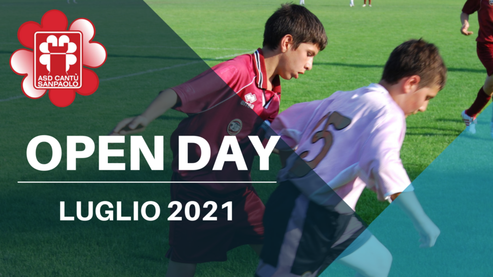 Open Day luglio 2021