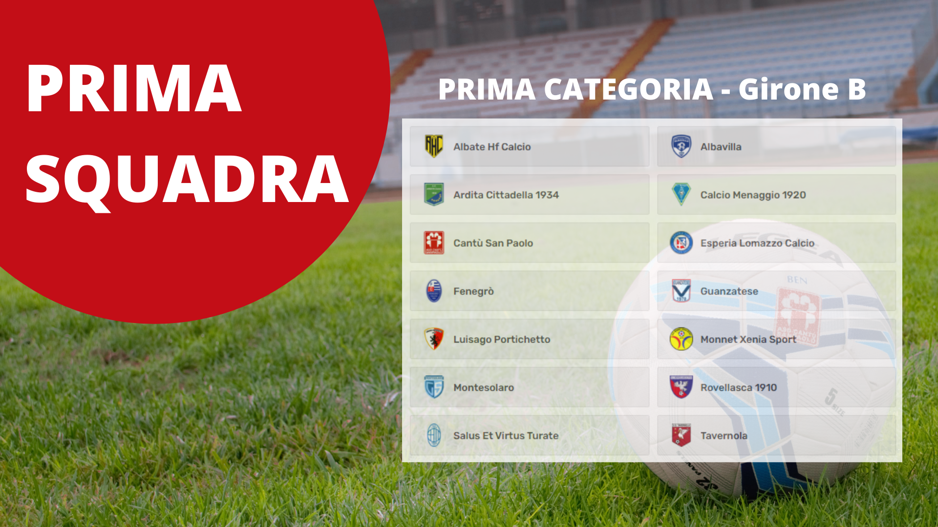 Prima Categoria: Girone B