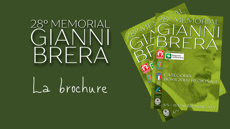 28° Memorial GIANNI BRERA | La Brochure