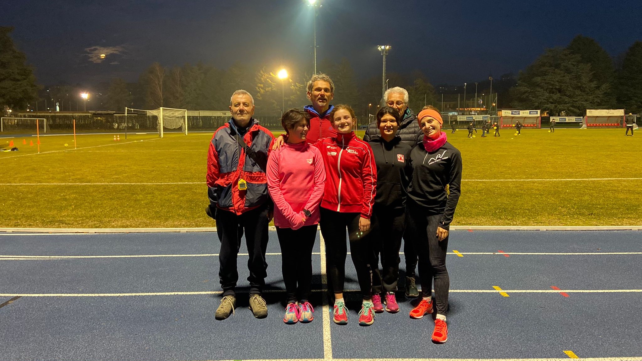 Atletica: le marciatrici si allenano al Centro sportivo di Cantù