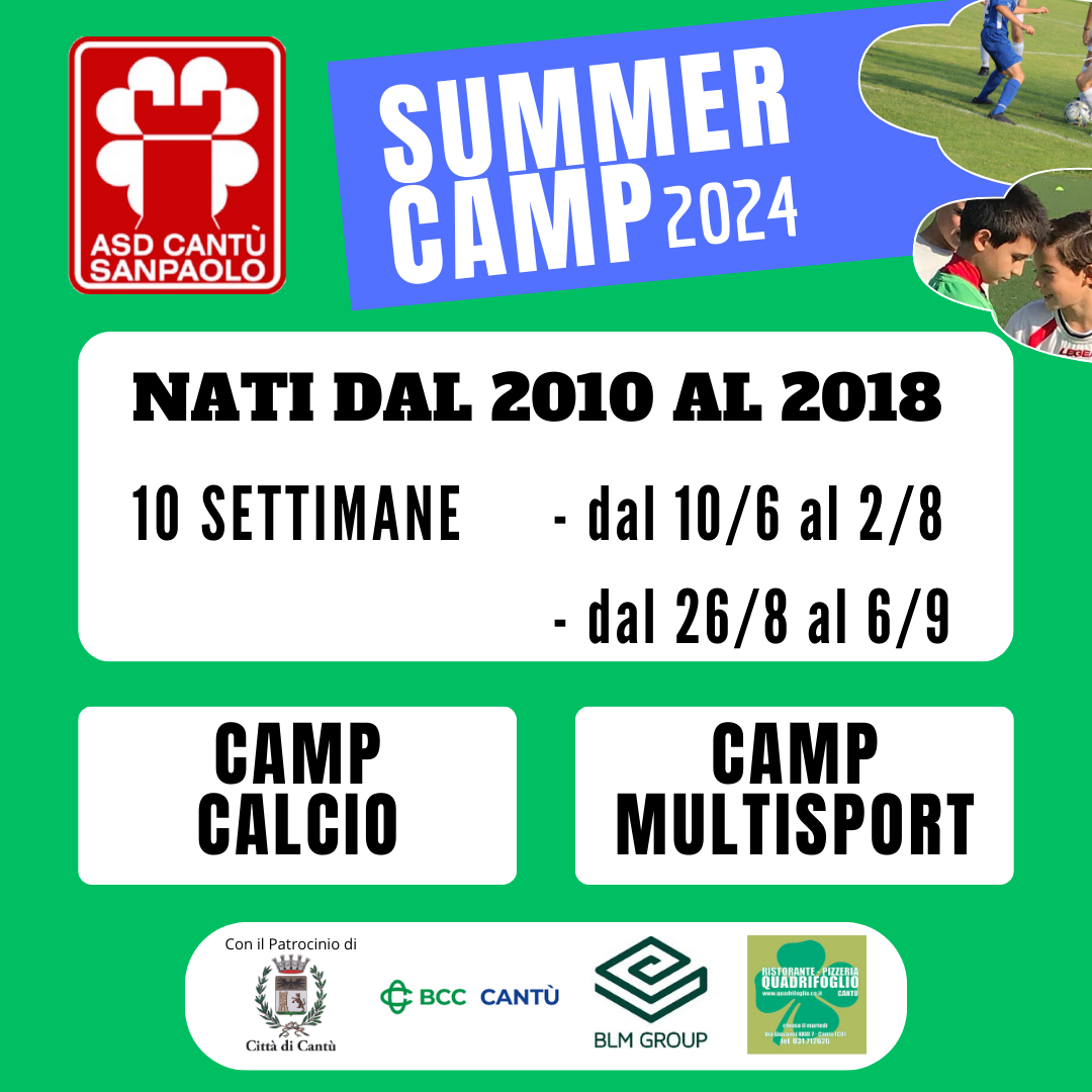 Cantù Summer Camp 2024