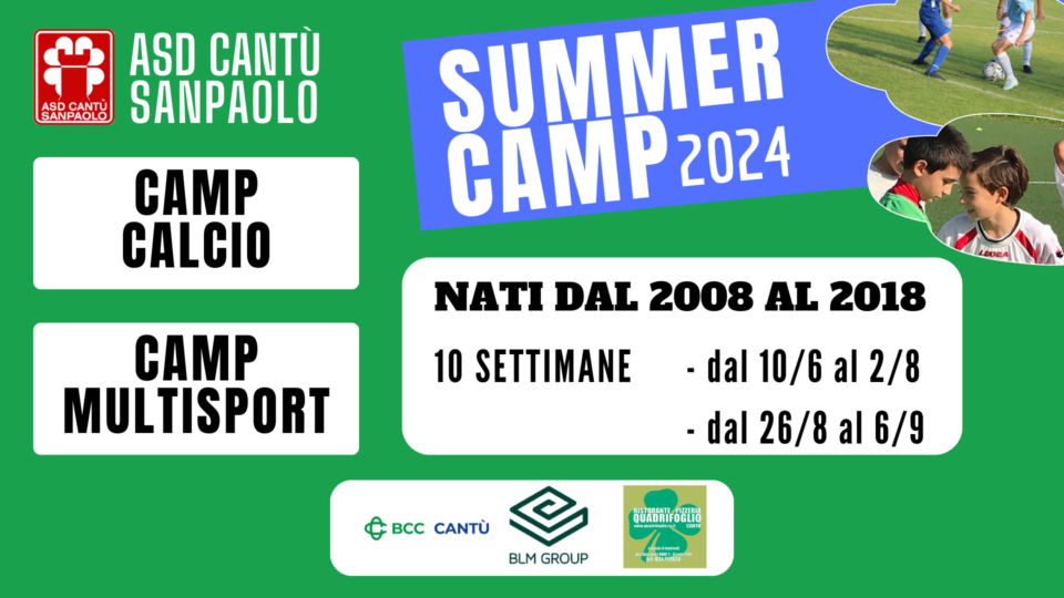Cantù Summer Camp 2024