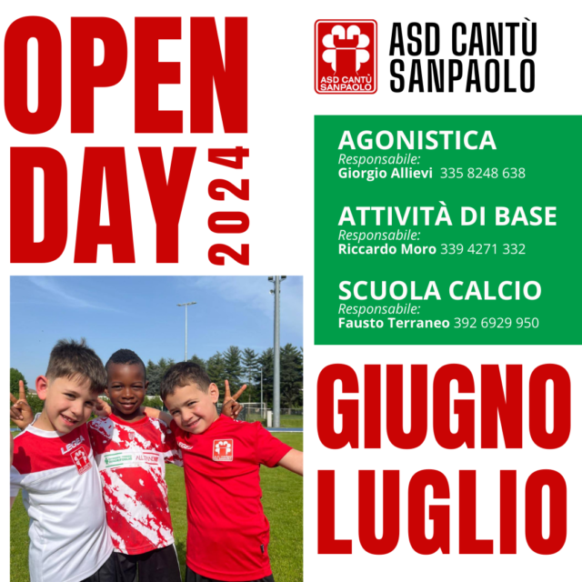 OPEN DAY 2024