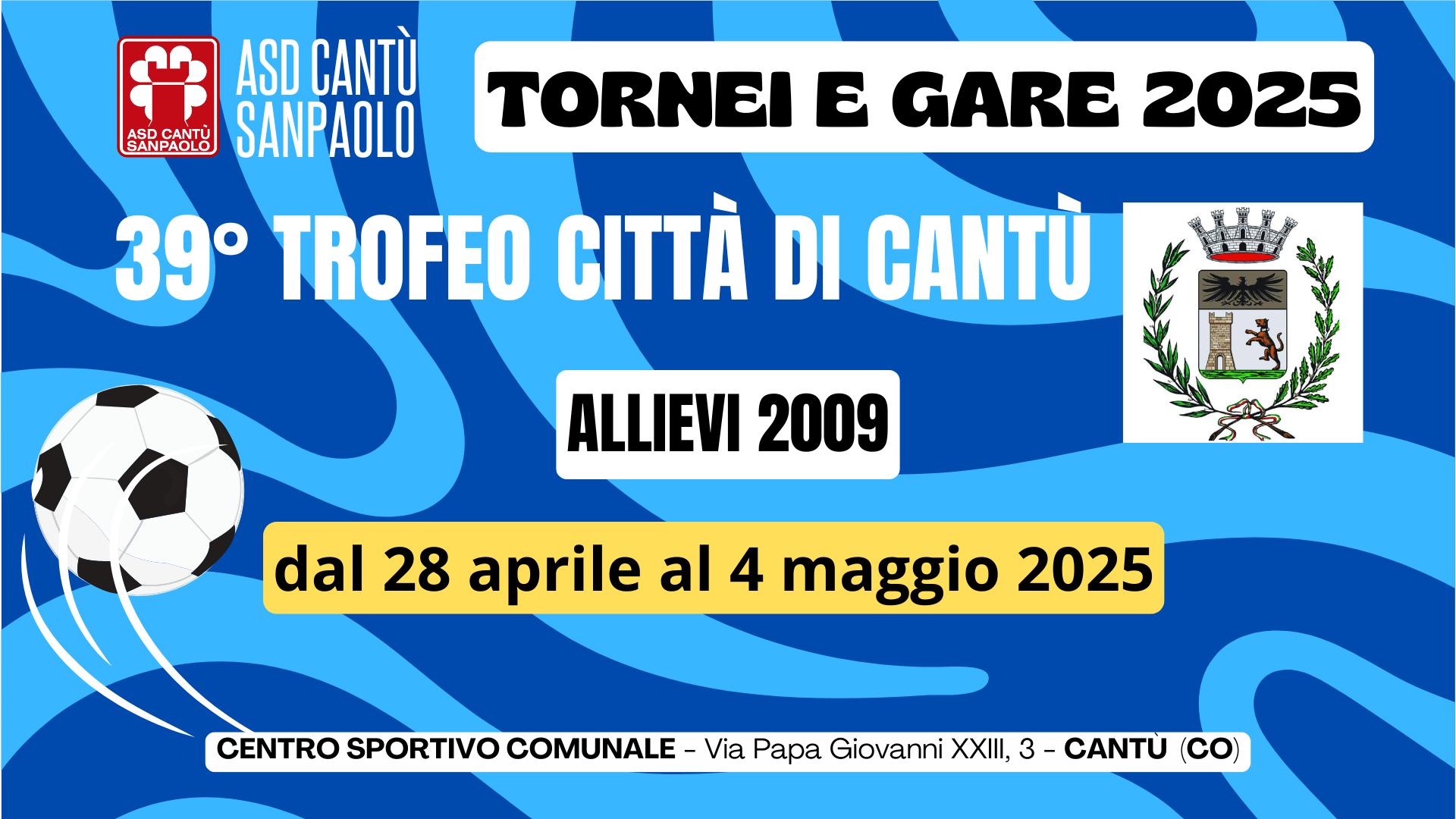 39 Trofeo Città Cantù - 2009