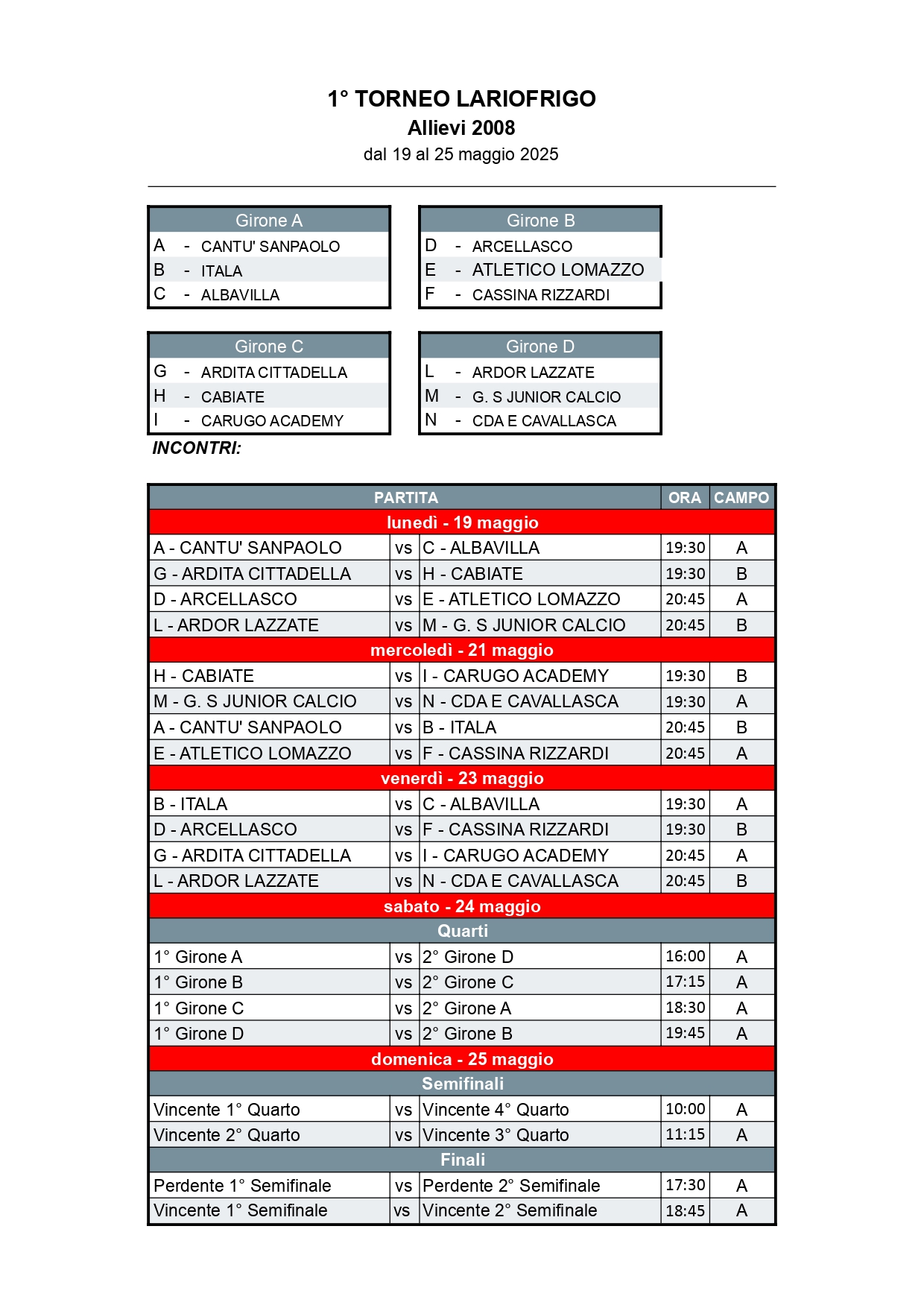1 TORNEO LARIOFRIGO - Allievi 2008 - Foglio1_page-0001
